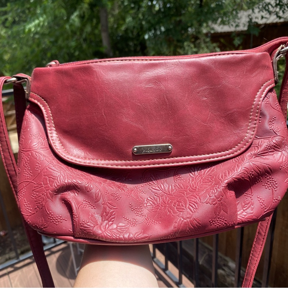 Koltov faux leather crossbody